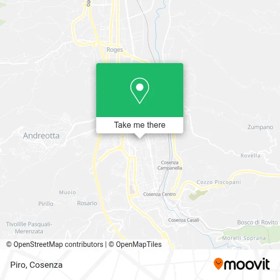 Piro map