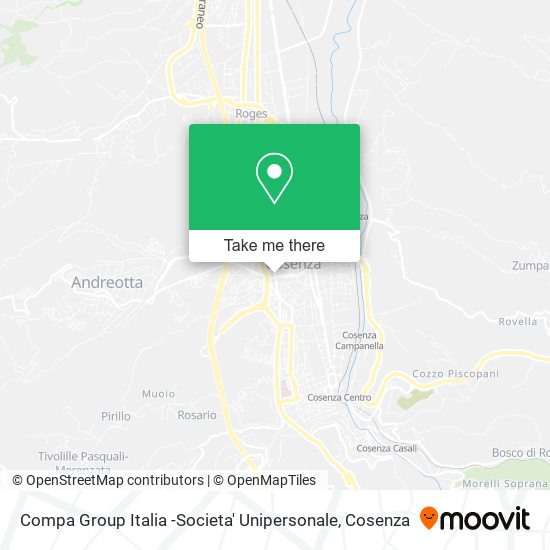 Compa Group Italia -Societa' Unipersonale map