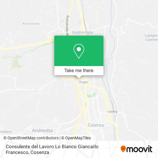 Consulente del Lavoro Lo Bianco Giancarlo Francesco map