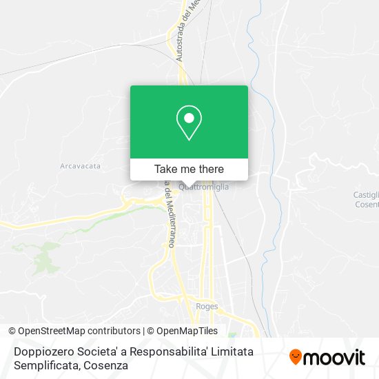 Doppiozero Societa' a Responsabilita' Limitata Semplificata map