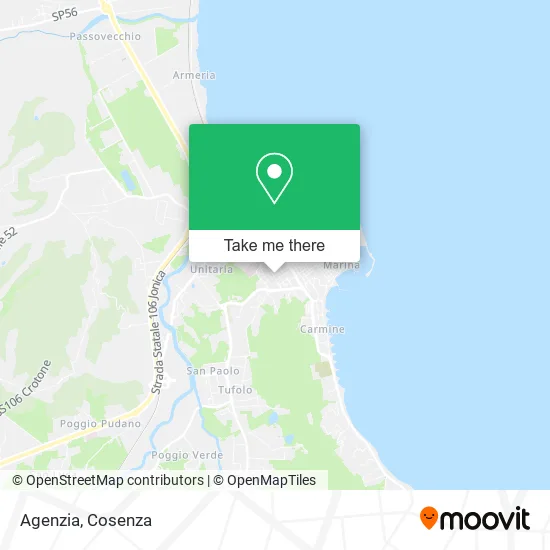 Agenzia map