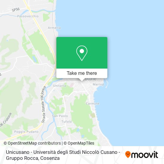 Unicusano - Università degli Studi Niccolò Cusano - Gruppo Rocca map