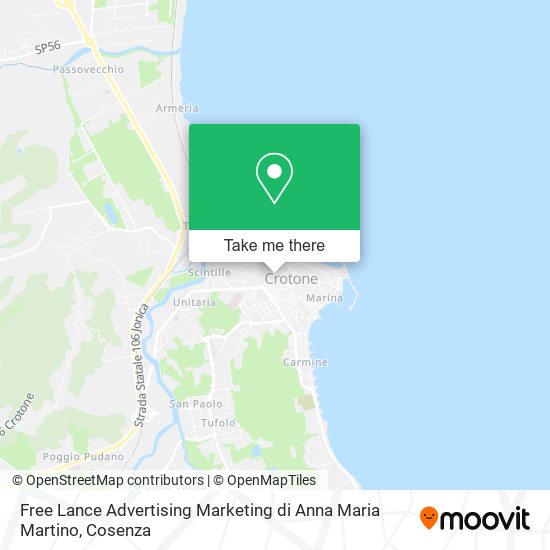 Free Lance Advertising Marketing di Anna Maria Martino map