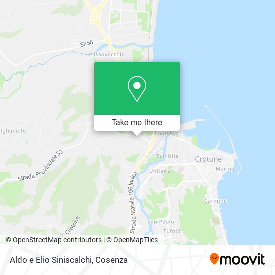 Aldo e Elio Siniscalchi map