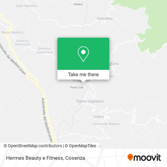 Hermes Beauty e Fitness map