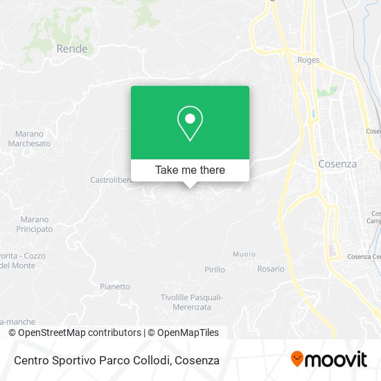 Centro Sportivo Parco Collodi map