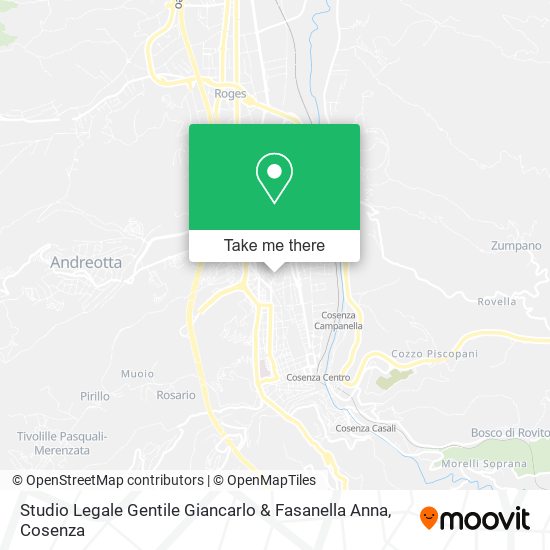 Studio Legale Gentile Giancarlo & Fasanella Anna map