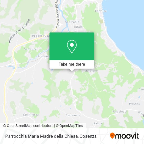 Parrocchia Maria Madre della Chiesa map