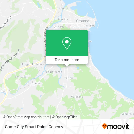 Game City Smart Point map