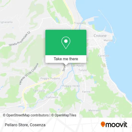 Pellaro Store map