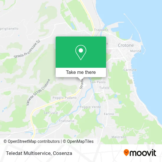 Teledat Multiservice map