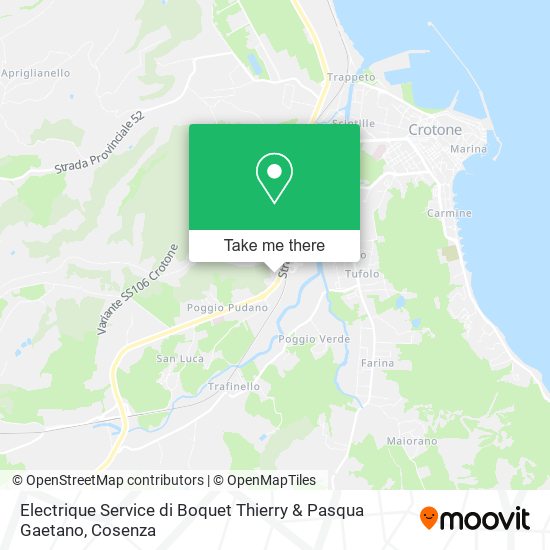 Electrique Service di Boquet Thierry & Pasqua Gaetano map