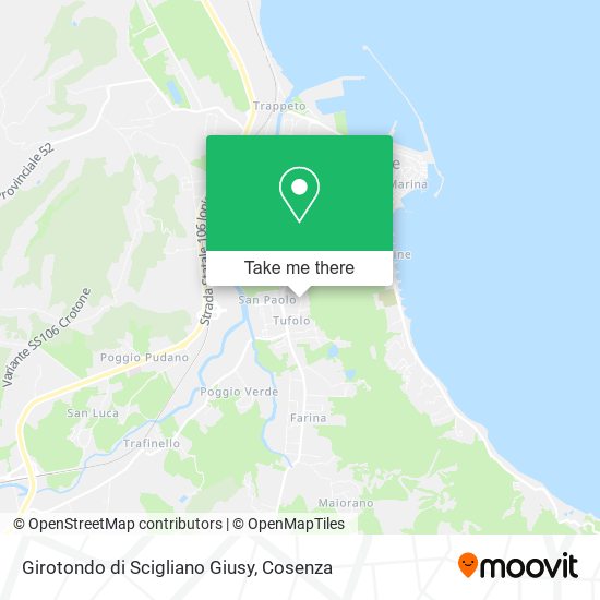 Girotondo di Scigliano Giusy map