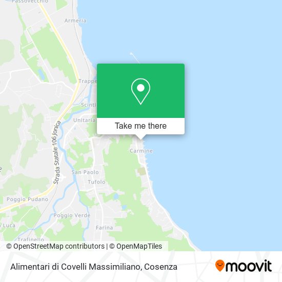 Alimentari di Covelli Massimiliano map