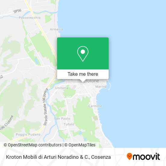 Kroton Mobili di Arturi Noradino & C. map