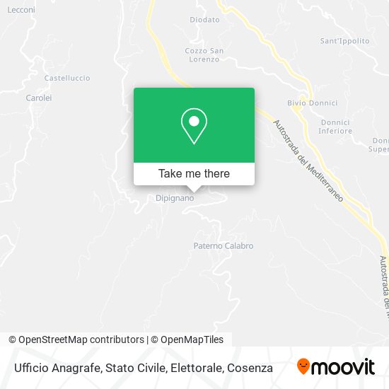 Ufficio Anagrafe, Stato Civile, Elettorale map