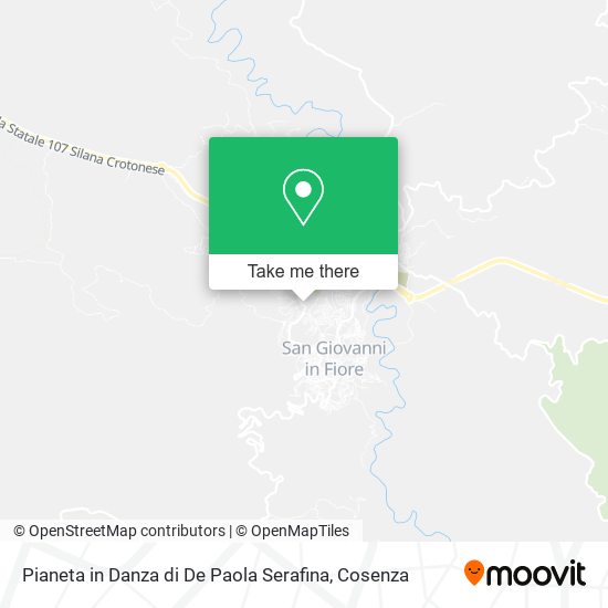 Pianeta in Danza di De Paola Serafina map