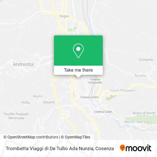 Trombetta Viaggi di De Tullio Ada Nunzia map