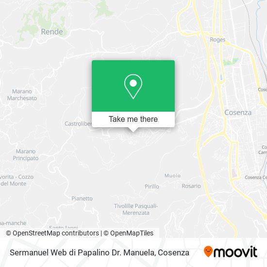 Sermanuel Web di Papalino Dr. Manuela map