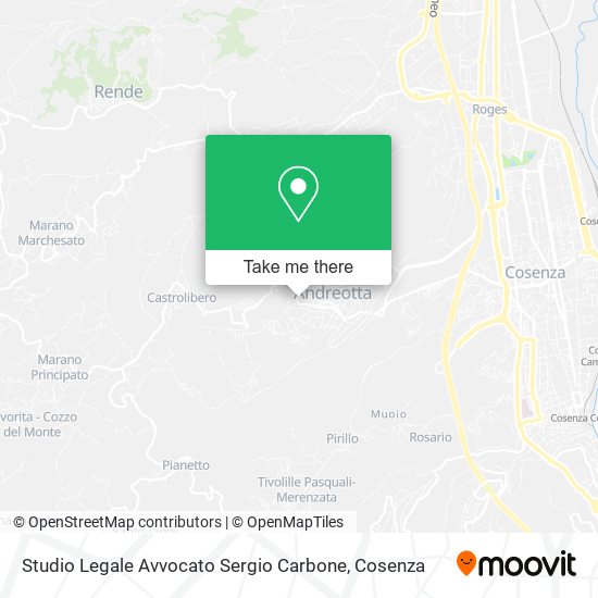 Studio Legale Avvocato Sergio Carbone map