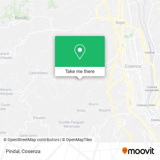 Pindal map