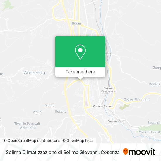 Solima Climatizzazione di Solima Giovanni map