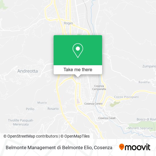 Belmonte Management di Belmonte Elio map