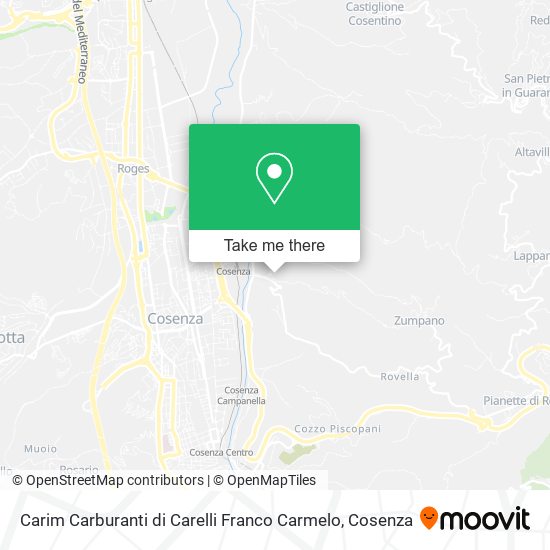 Carim Carburanti di Carelli Franco Carmelo map