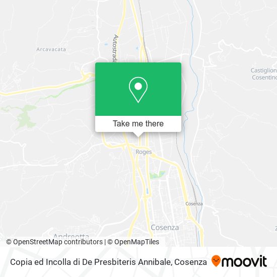 Copia ed Incolla di De Presbiteris Annibale map