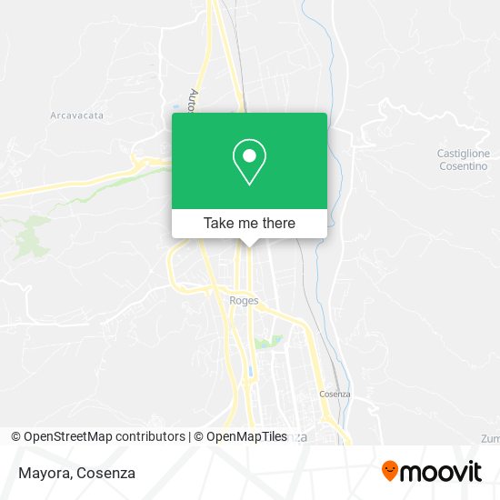 Mayora map