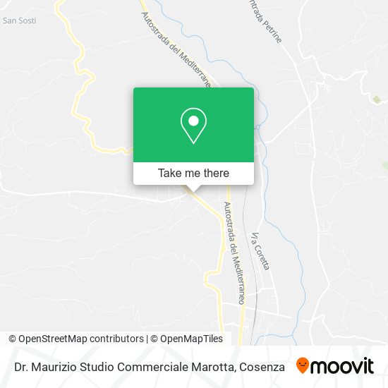 Dr. Maurizio Studio Commerciale Marotta map