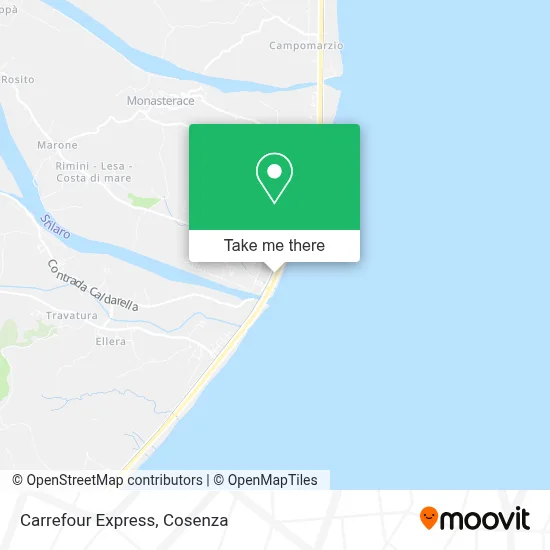 Carrefour Express map