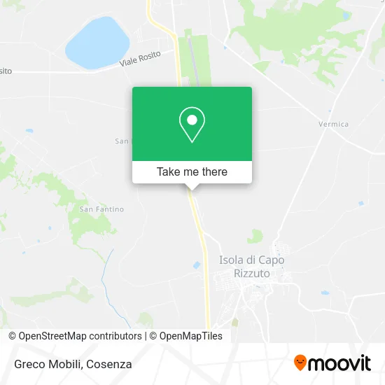 Greco Mobili map