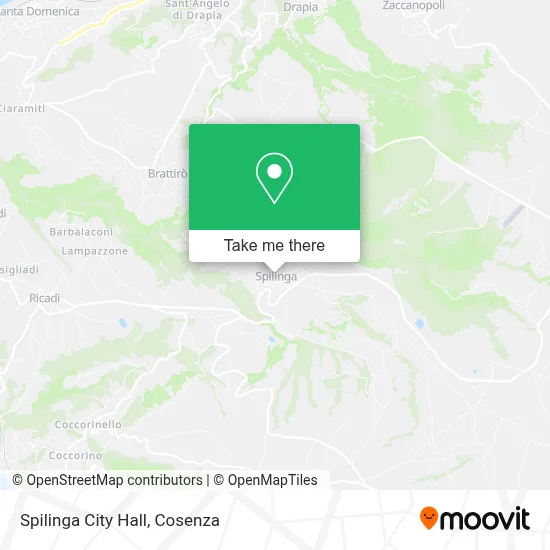 Spilinga City Hall map