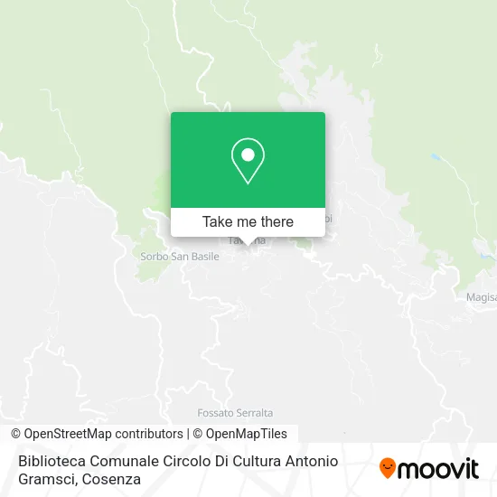 Biblioteca Comunale Circolo Di Cultura Antonio Gramsci map