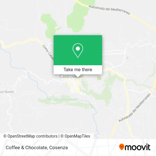 Coffee & Chocolate map