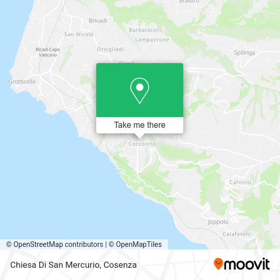 Chiesa Di San Mercurio map