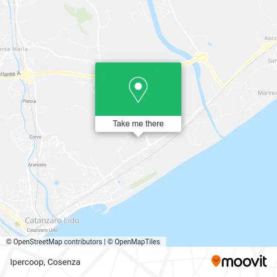 Ipercoop map