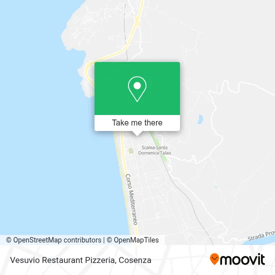 Vesuvio Pizzeria Restaurant map