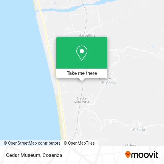 Cedar Museum map