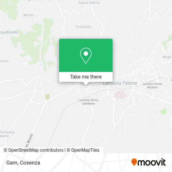 Gam map
