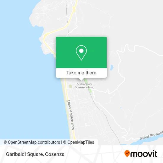 Garibaldi Square map