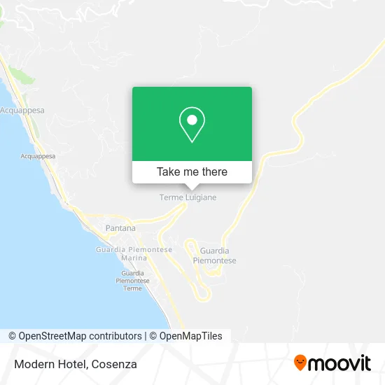 Modern Hotel map
