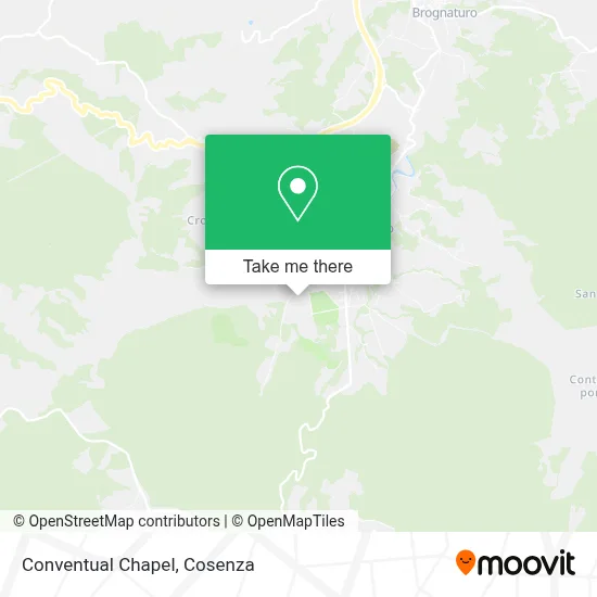 Conventual Chapel map