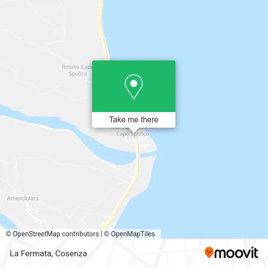 La Fermata map