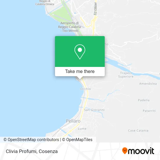 Clivia Profumi map