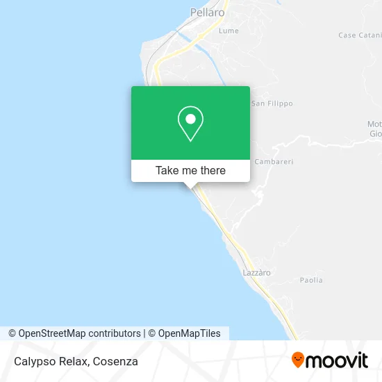 Calypso Relax map