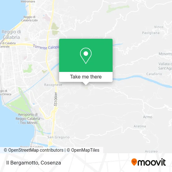 Il Bergamotto map