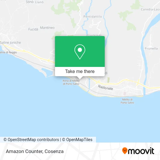 Amazon Counter map