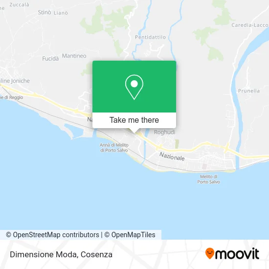 Dimension Fashion map